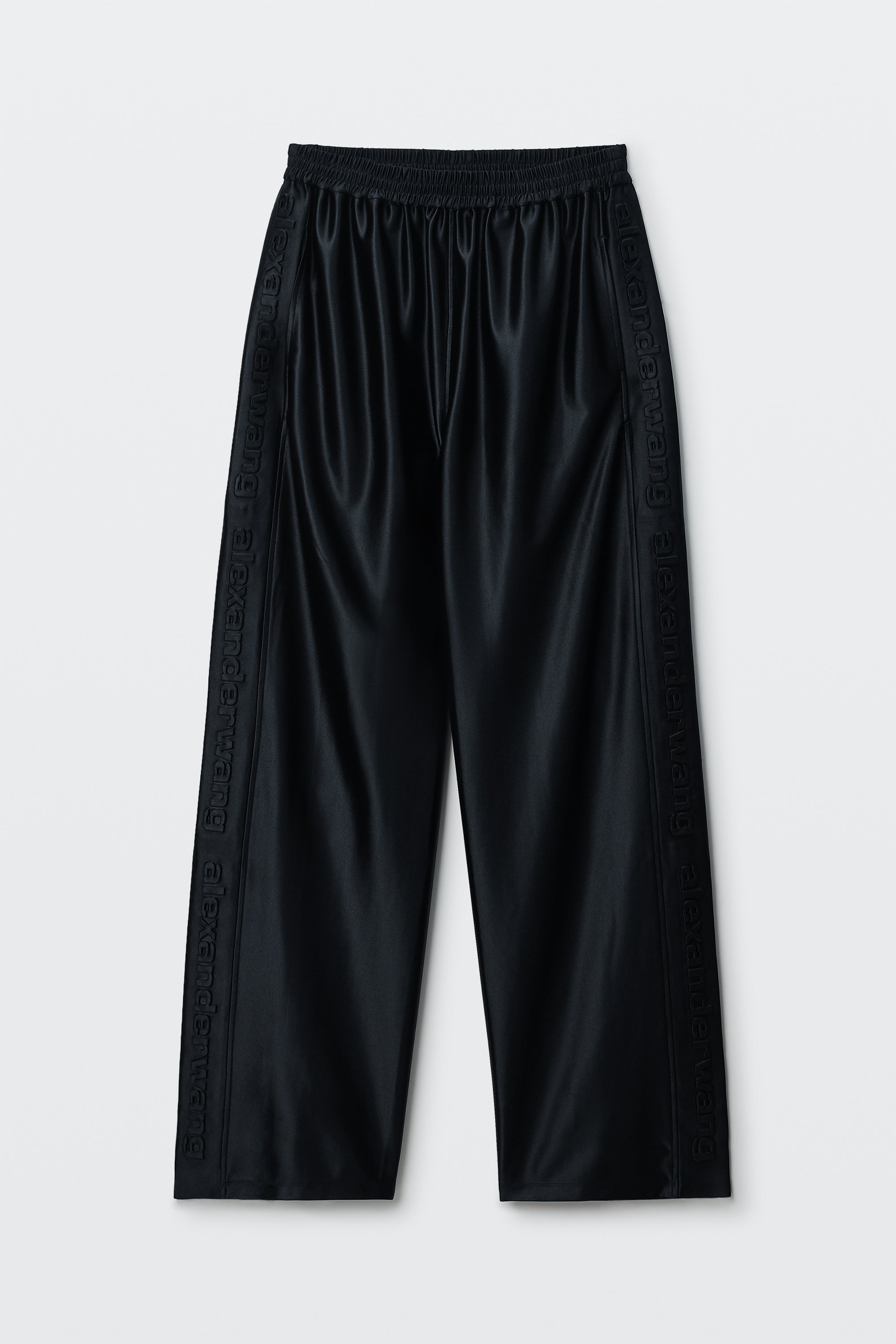 MID-RISE TRACK PANT W/ EMBOSS LOGO PANEL