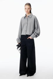 DARK HEATHER GREY