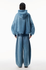 WASHED LIGHT BLUE
