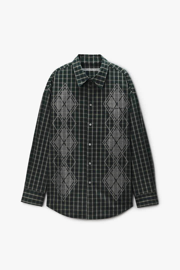 GREEN/NAVY