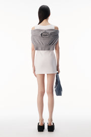 HEATHER GREY/WHITE