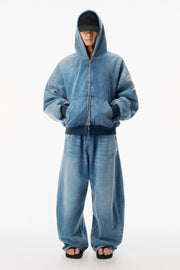 WASHED LIGHT BLUE
