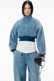 WASHED LIGHT BLUE