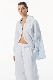 WHITE/BLUE STRIPE