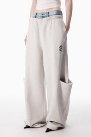 LT HEATHER GREY/LIGHT POWDER BLUE