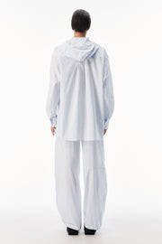 WHITE/BLUE STRIPE