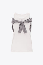 HEATHER GREY/WHITE