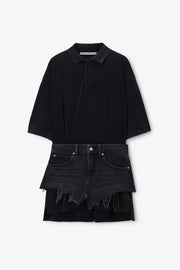 GREY AGED/WASHED BLACK