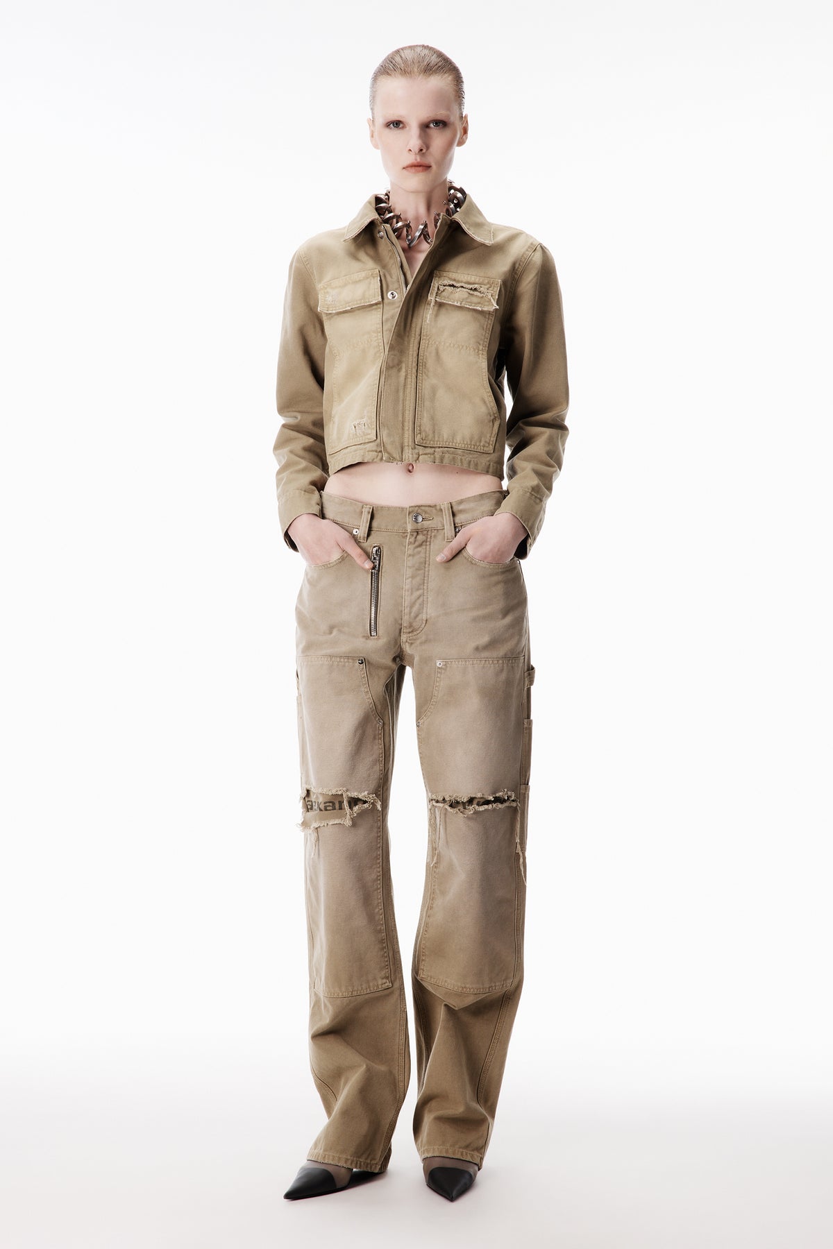 VINTAGE ARMY GREEN