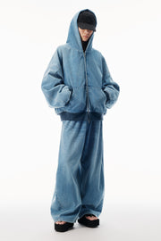 WASHED LIGHT BLUE