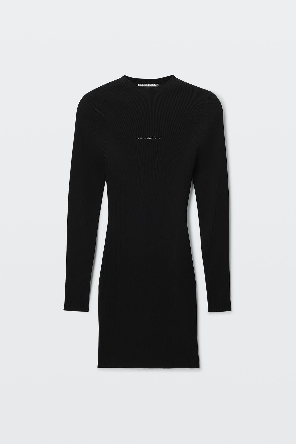 long sleeve crew neck dress TEXTURED LOGO CREWNECK 8X Color:Cream Botanic Accessorize yours with a White Linen Wrap Maxi