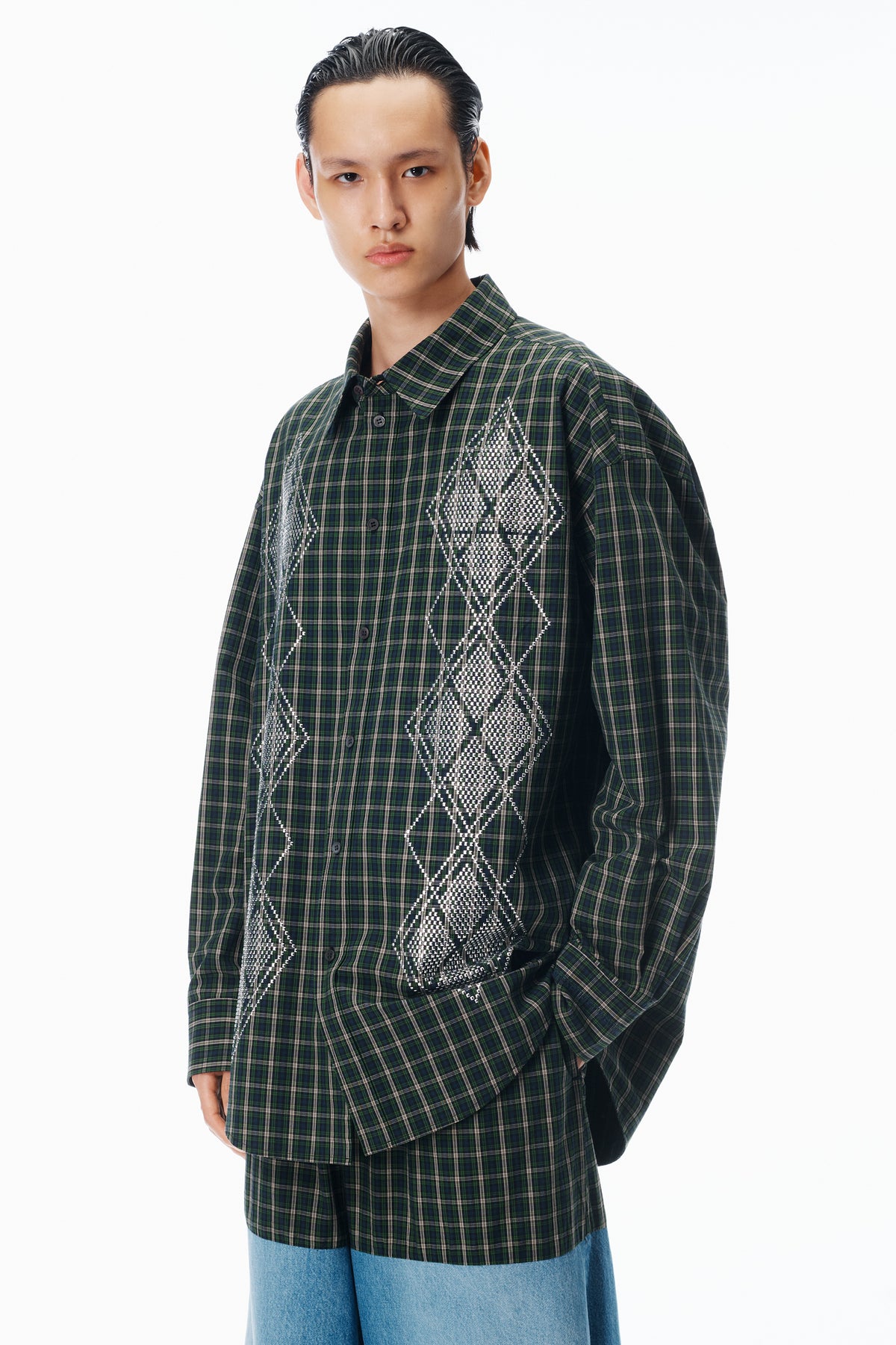 GREEN/NAVY