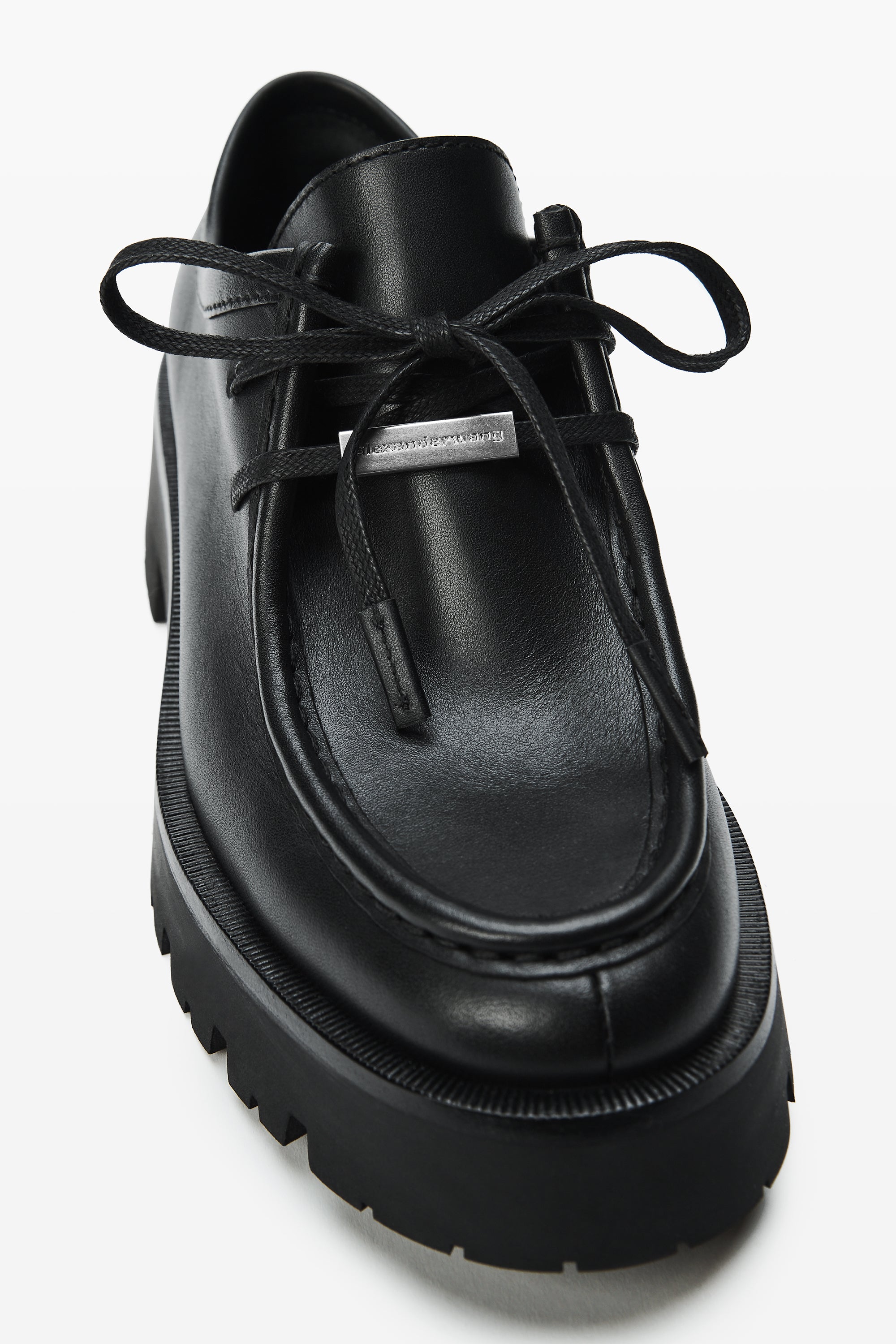 Colt Lace-Up Loafer in Leather