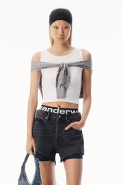 HEATHER GREY/WHITE