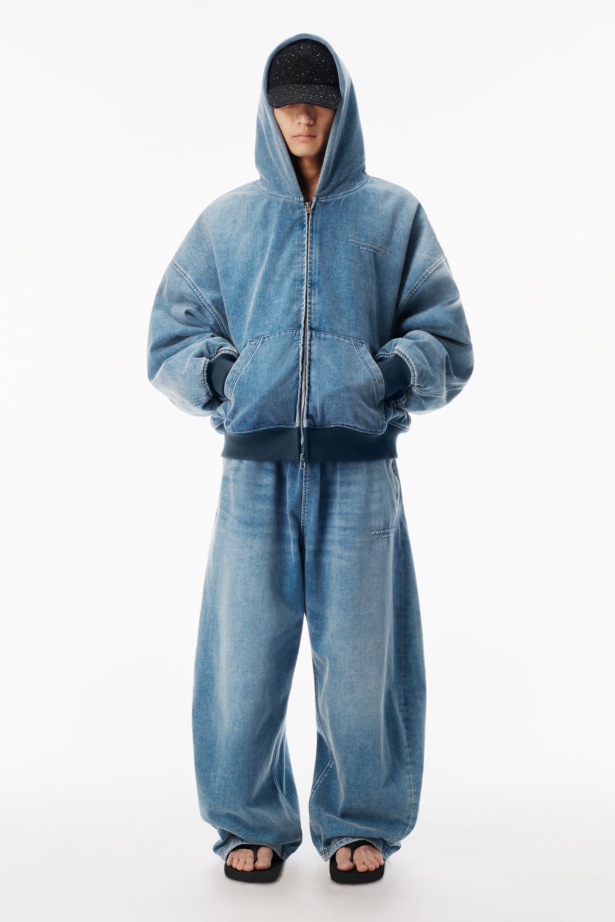 WASHED LIGHT BLUE