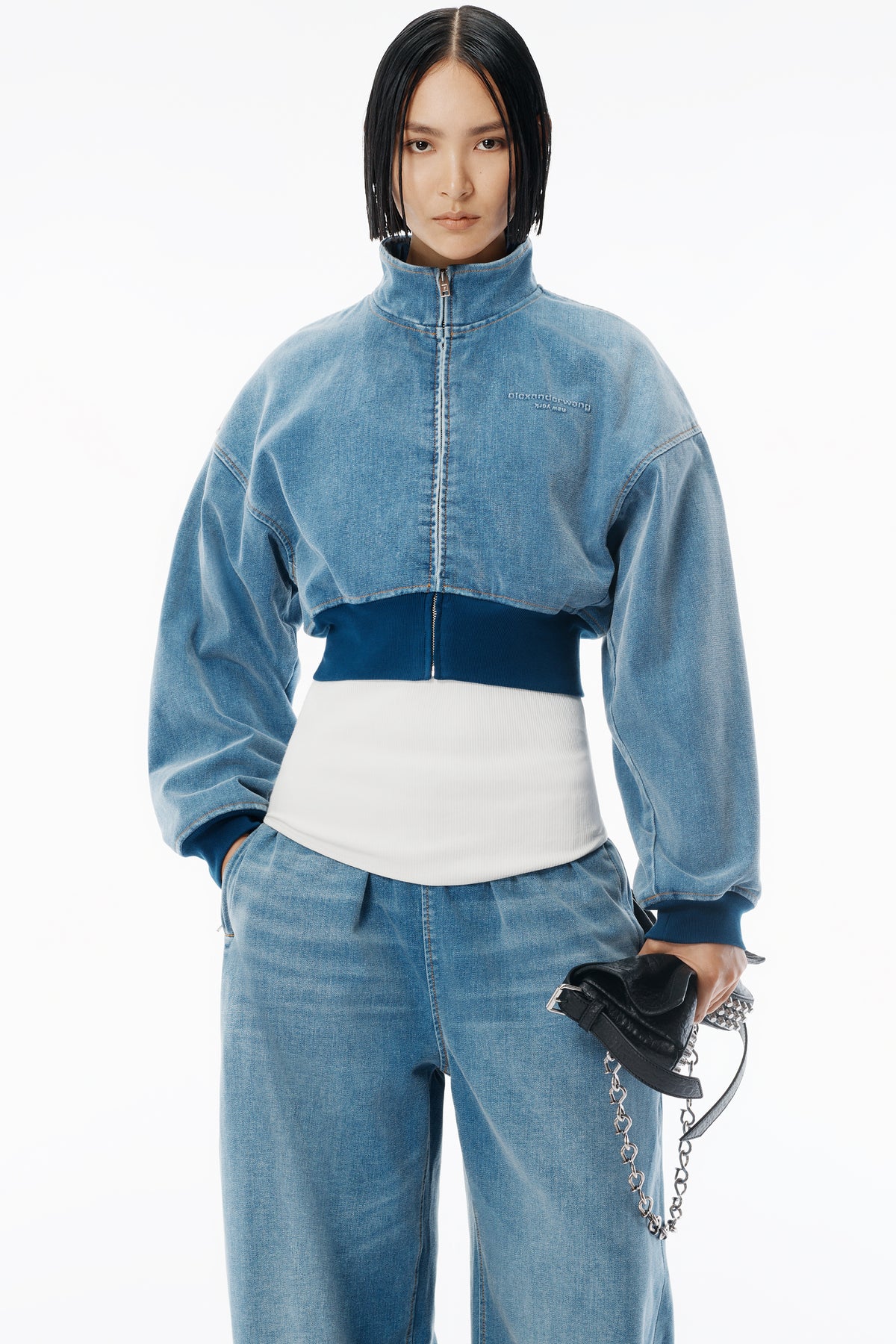 WASHED LIGHT BLUE