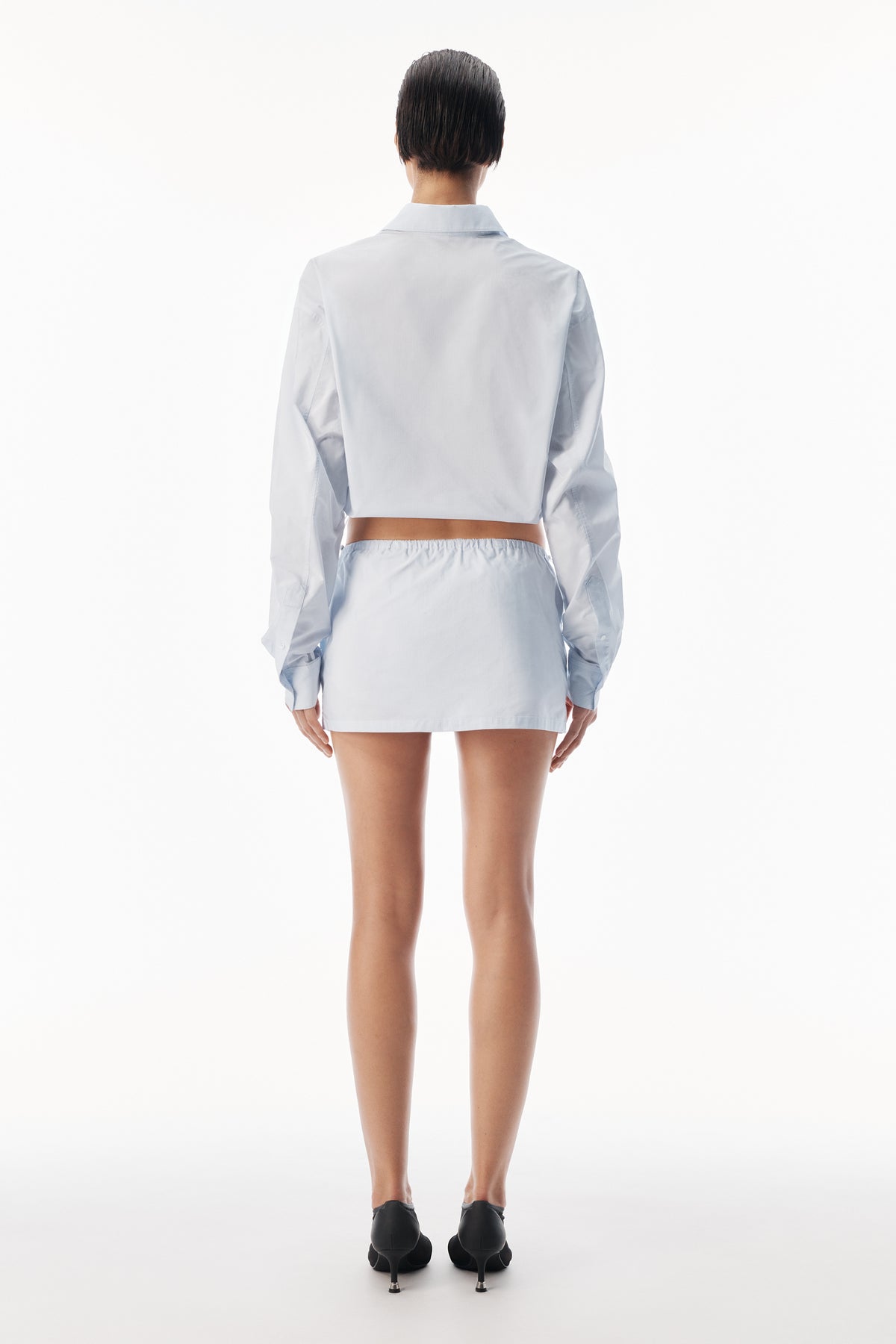 WHITE/BLUE STRIPE