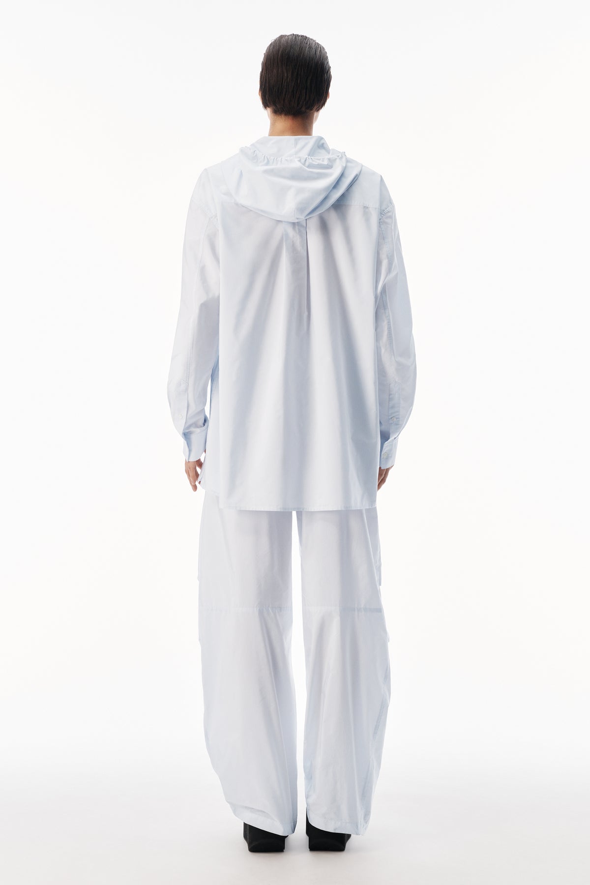 WHITE/BLUE STRIPE