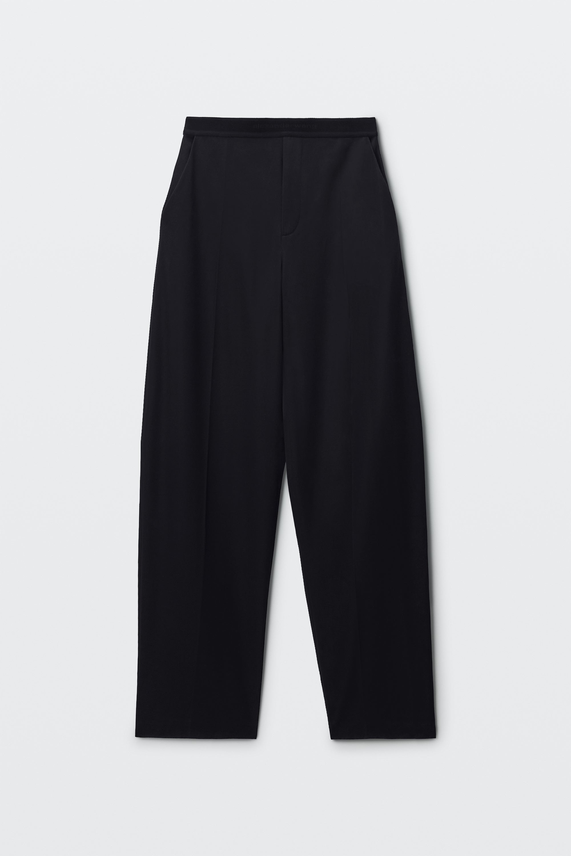 LOGO ELASTIC MID-RISE ARTICULATED PANT