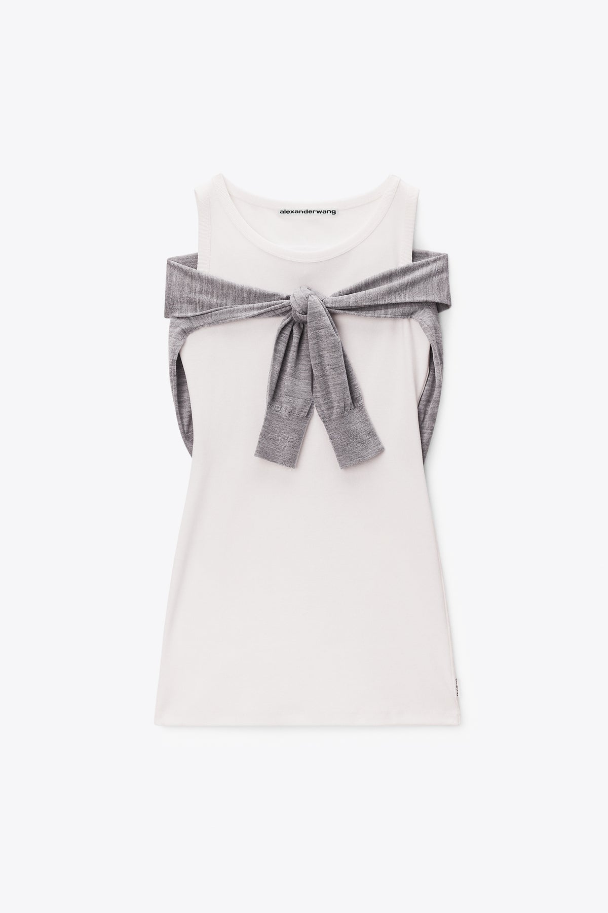 HEATHER GREY/WHITE