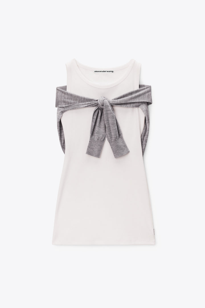 HEATHER GREY/WHITE