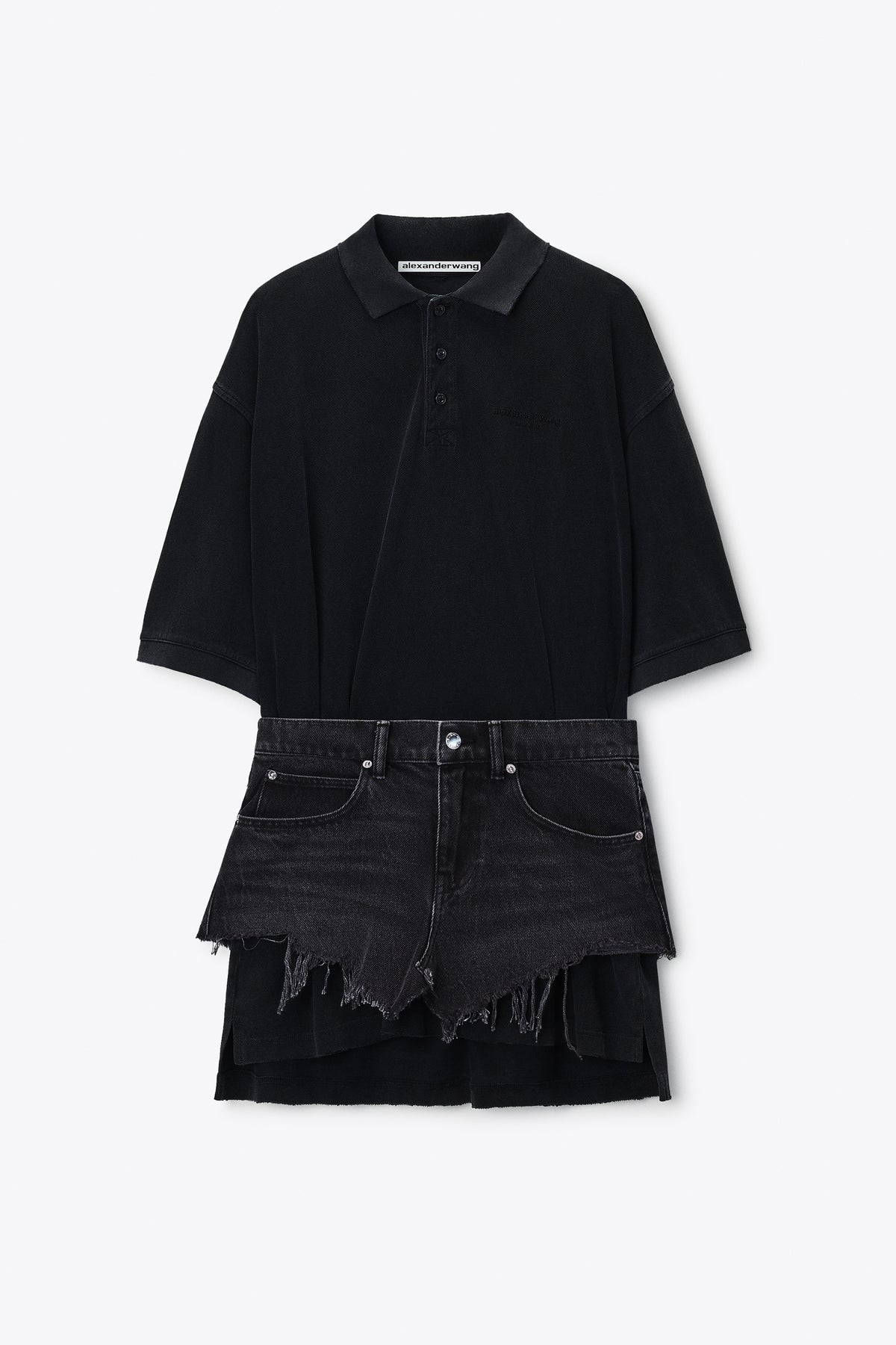 GREY AGED/WASHED BLACK