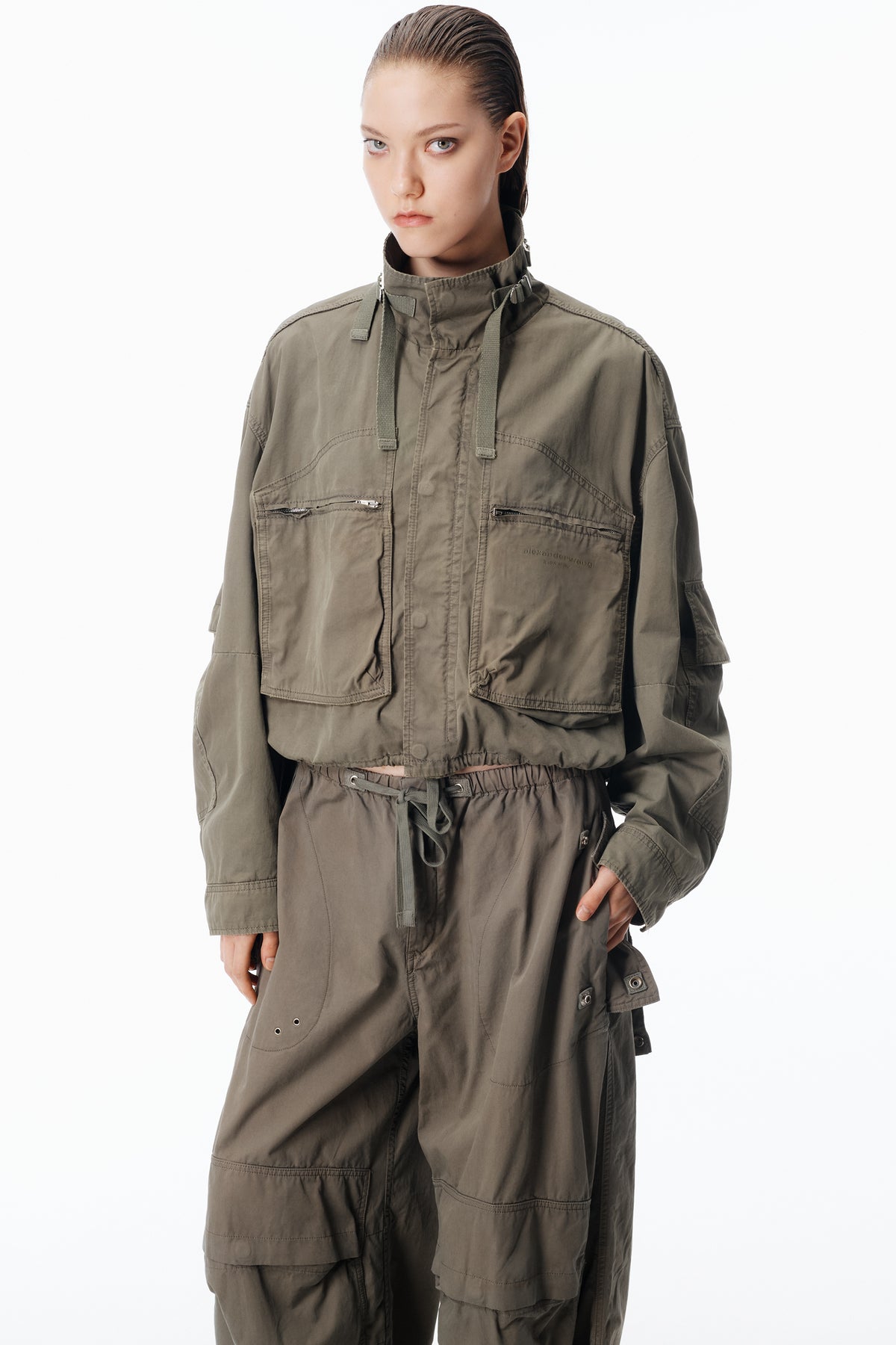 WASHED ARMY GREEN
