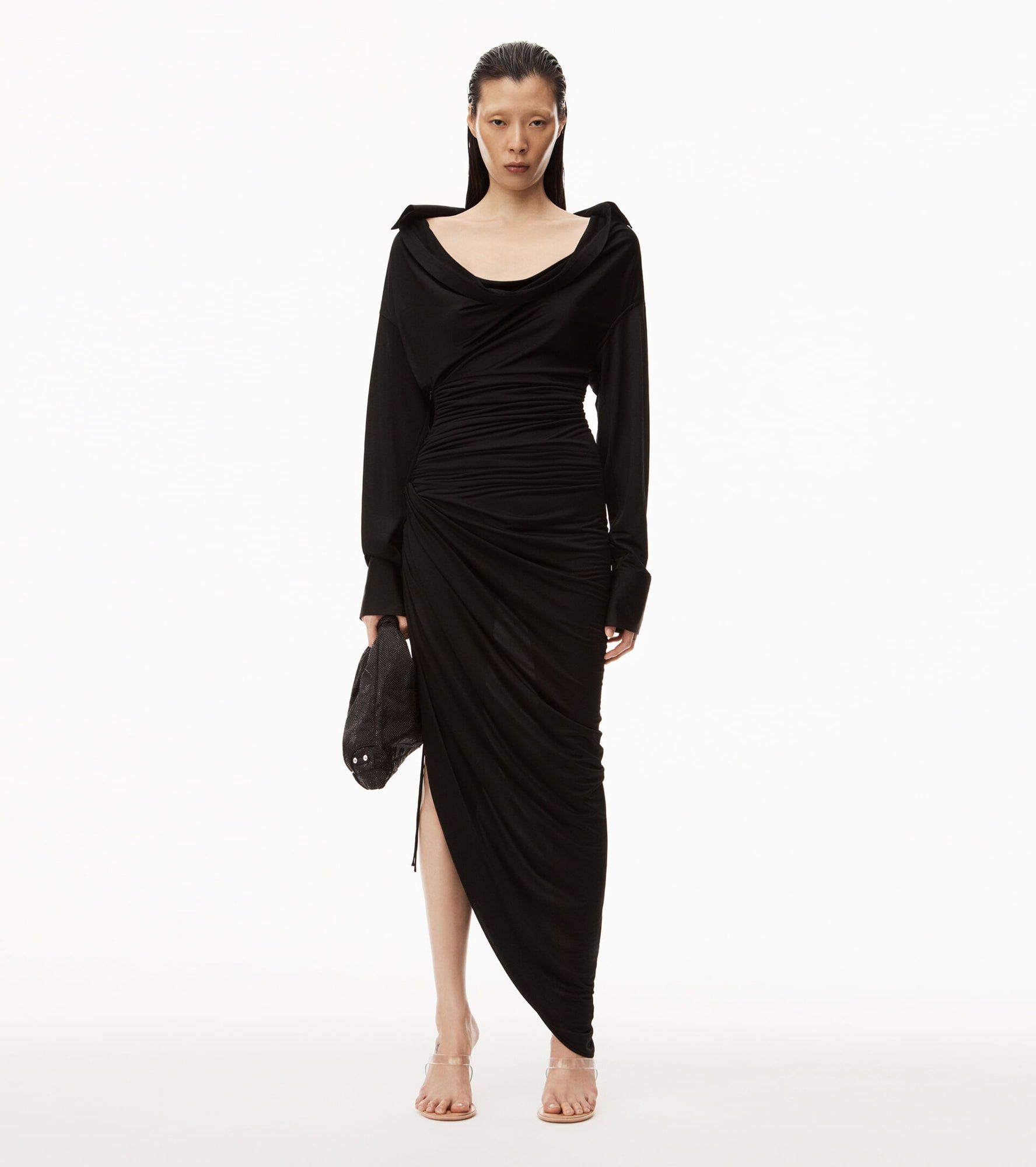 超人気Alexander Wang ハイネック スウェット Mサイズ匿名配送 シャツ/ブラウス(七分/長袖) 激安オンライン 買取