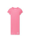 Alexander Wang lotus pink 粉色短袖家居迷你连衣裙