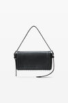 Alexander Wang black black ricco slim flap bag