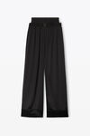 alexander wang シルクシャルムーズ レイヤードボクサーパンツ black