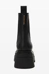 alexander wang carter chelsea boot in leather black
