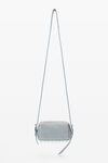 Alexander Wang blue ricco mini crossbody bag in nubuck leather