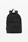 alexander wang wangsport backpack in crystal nylon  black