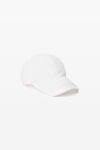 Alexander Wang white distressed logo baseball cap