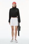 Alexander Wang white classic boxer short in cotton