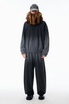 Alexander Wang silver/black veste de survêtement réfléchissante