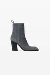Alexander Wang grey throttle 95 毫米小牛皮踝靴