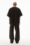alexander wang 日本平纹针织 beefy 图案 t 恤 black