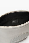 Alexander Wang oyster white bo small crossbody bag in canvas