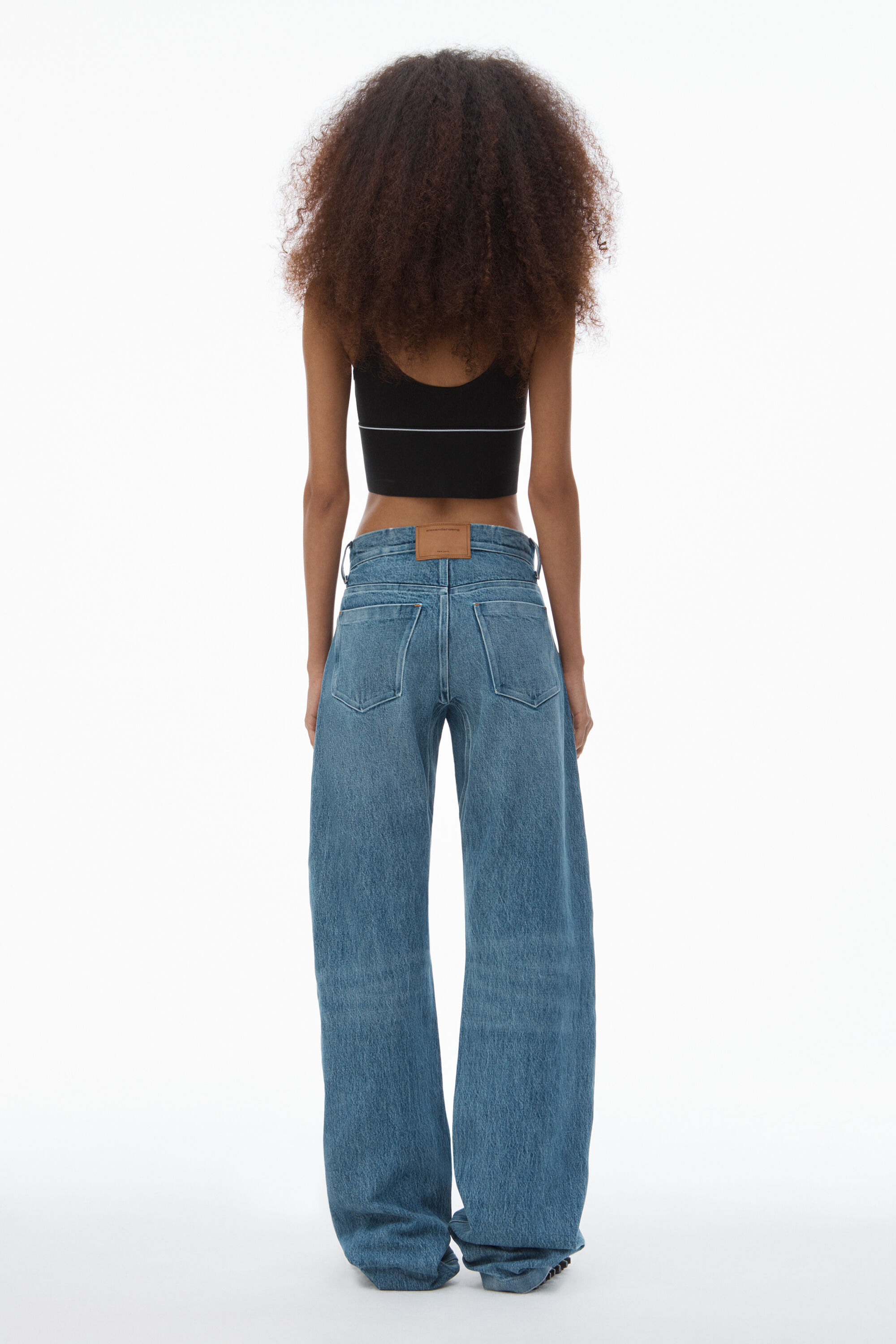 alexanderwang アレキサンダーワング リブジャージー ロゴ エラ