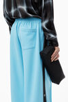 Alexander Wang arctic track pant with logo tape in pique