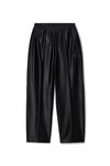 Alexander Wang black black satin faille sweatpants