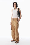Alexander Wang chino pantaloni cargo beige oversize