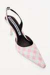 GRACE PUMP IN GINGHAM LEATHER