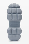 alexander wang storm combat boot in suede/rubber tradeswind