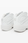alexander wang aw hoop 皮革运动鞋 white