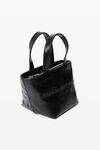 Punch Mini Tote in Crackle Patent Leather