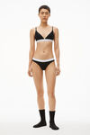 alexander wang string en jersey côtelé black