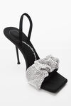 alexander wang julieクリスタル スクランチーサンダル black